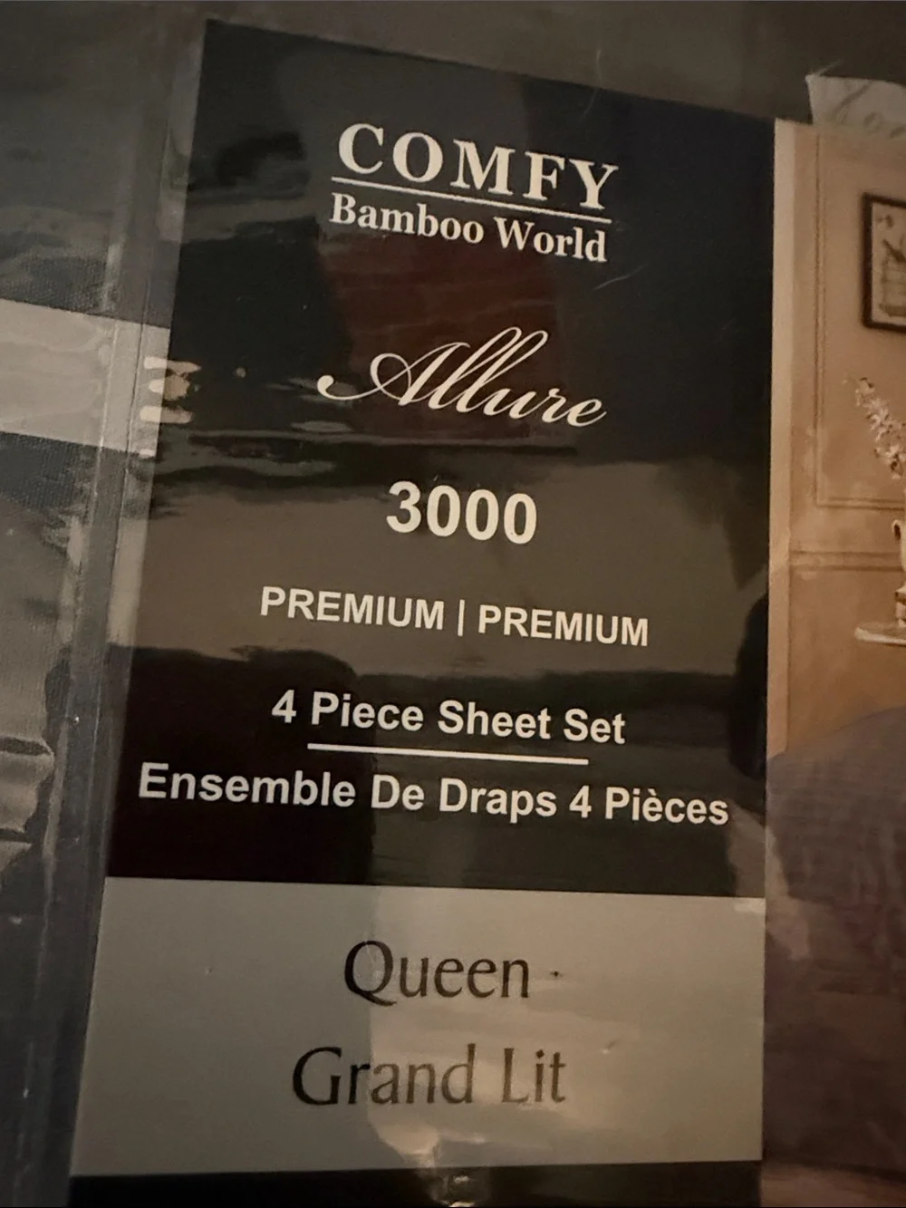 Allure 3000 Queen Sheet Set - Gray